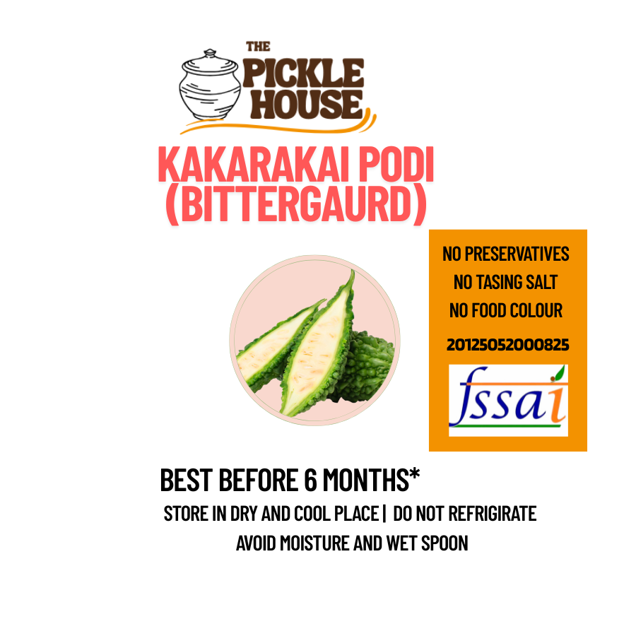 1000 gm -Kakarakai Podi (Bitter Gourd powder)