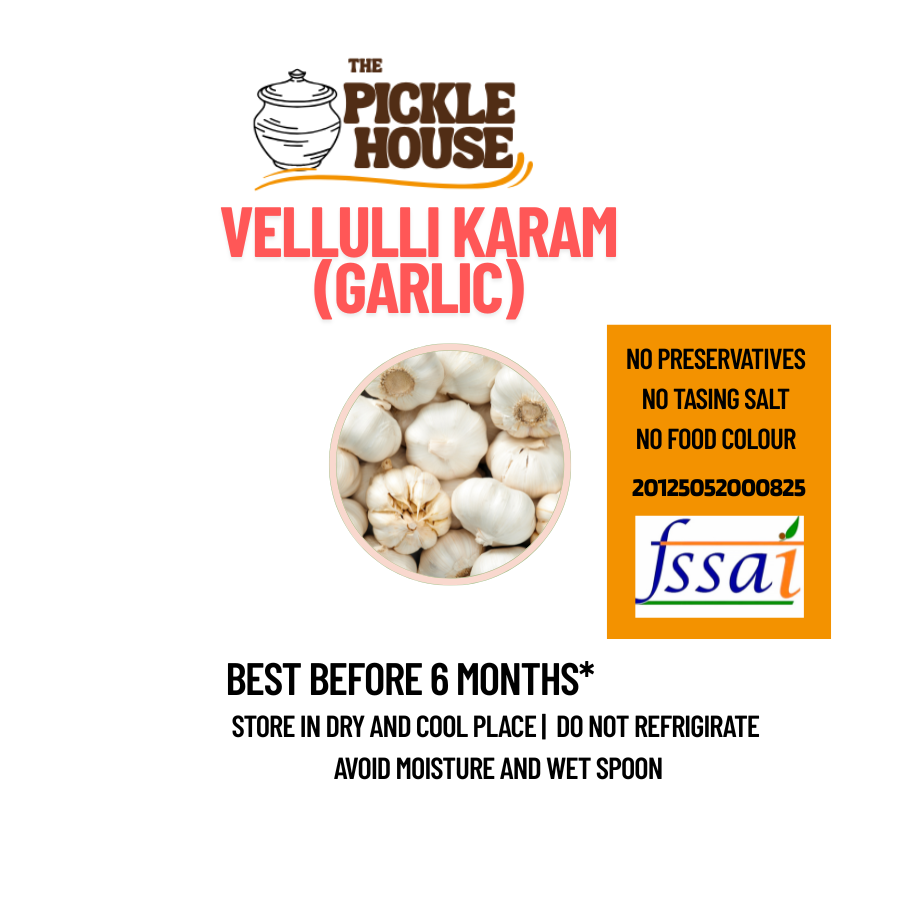 1000 gm -Velluli Karam (Chilli-Garlic powder)