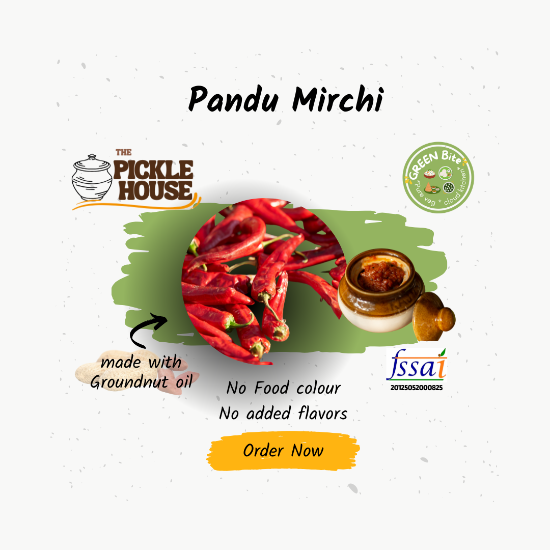 1000 gm - Pandu Mirchi Pickle