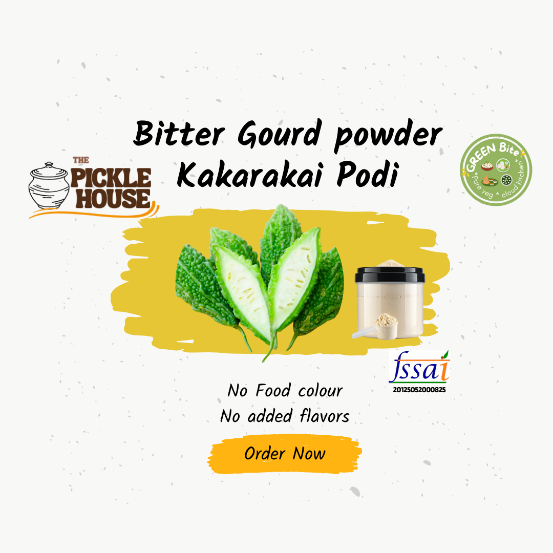 1000 gm -Kakarakai Podi (Bitter Gourd powder)