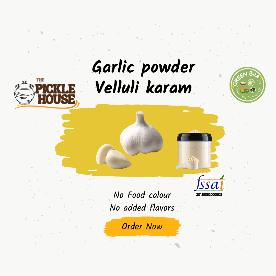 1000 gm -Velluli Karam (Chilli-Garlic powder)
